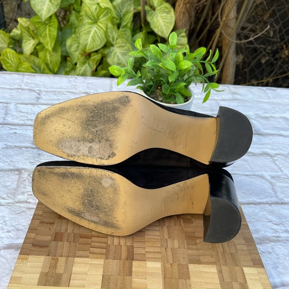 Rag & Bone Aslen Black Suede Boots Booties size 38 - Picture 6 of 8